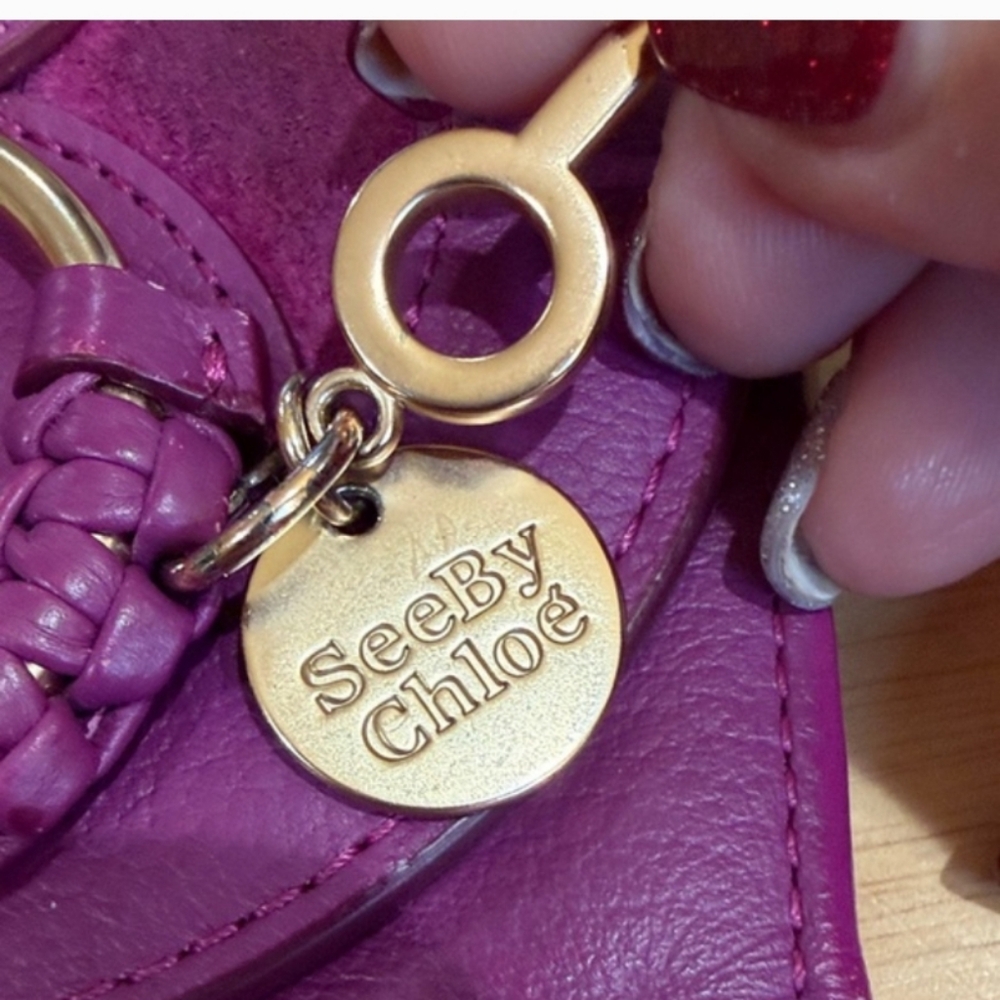 Purple See By Chloe Wallet EUC - Picture 3 of 9